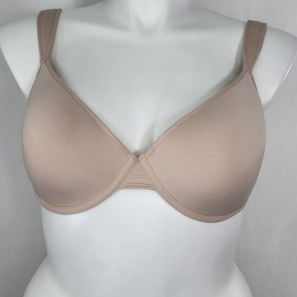 Vince Camuto Beige BRA Womens Size 42C Padded T-Shirt Underwire Comfort Straps - Picture 1 of 15